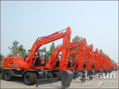恒特重工42臺輪式挖掘機出口吉爾吉斯斯坦--行業動態--中國工程機械商貿網